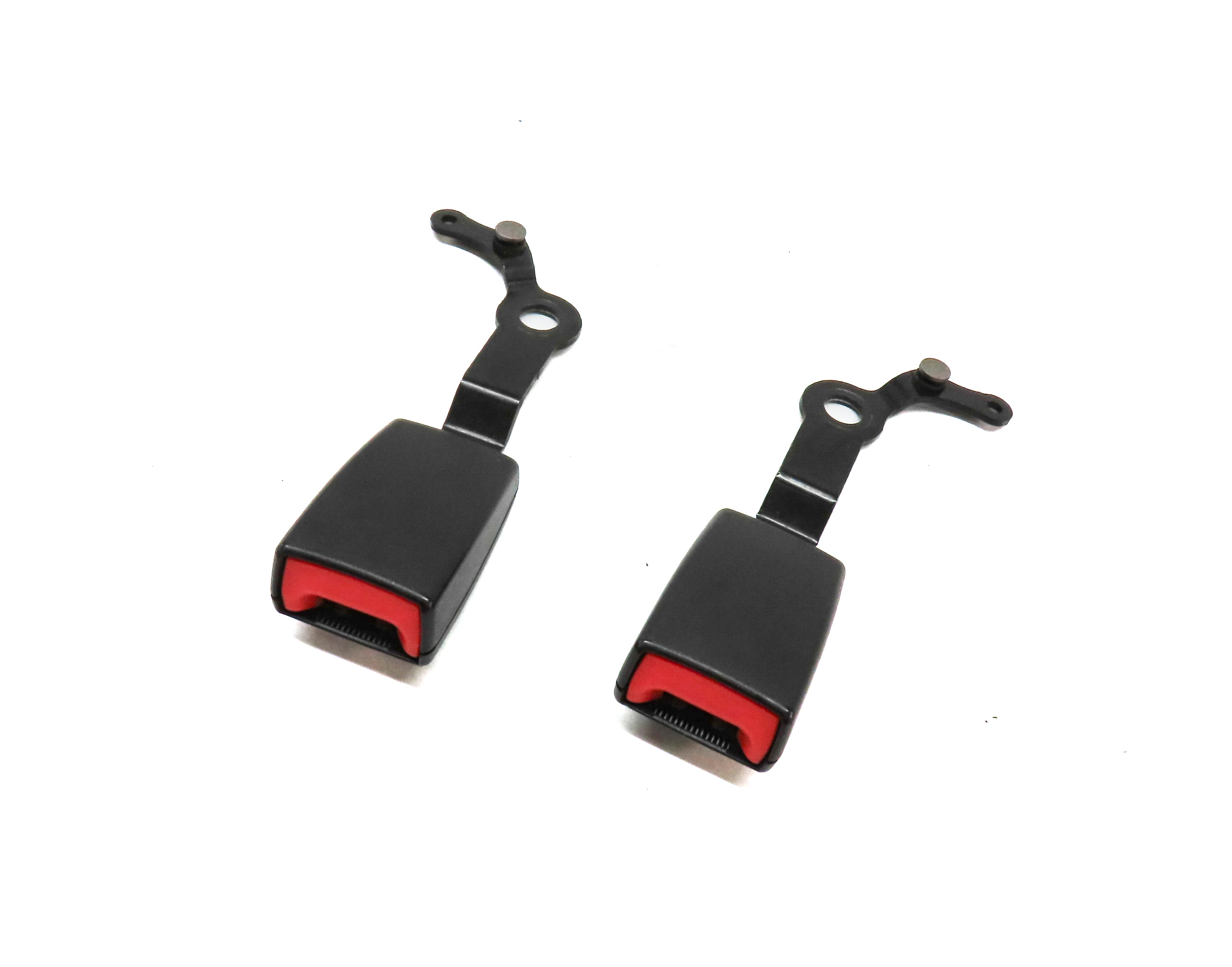 10 LAND ROVER LR4 (L319) REAR 3RD ROW LEFT/RIGHT SEATBELT BUCKLE RECEIVER SET/2 — exact item pictured